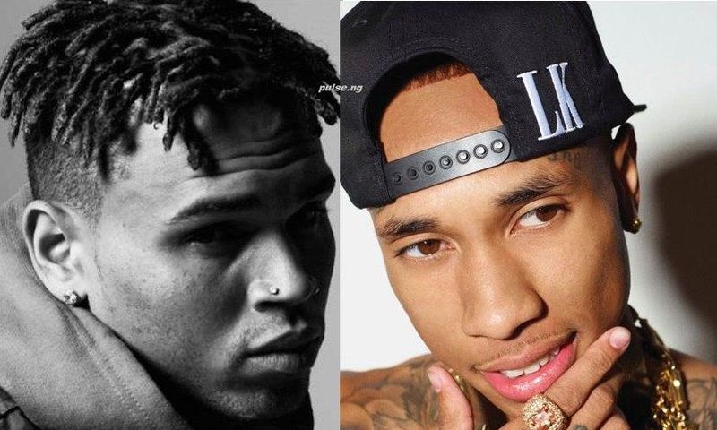 Chris Brown and Tyga