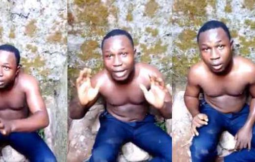 Handsome pastor receives lashes, admits to sleeping with married members (Video)