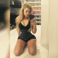 Khloe Kardashian shows off tiny waist
