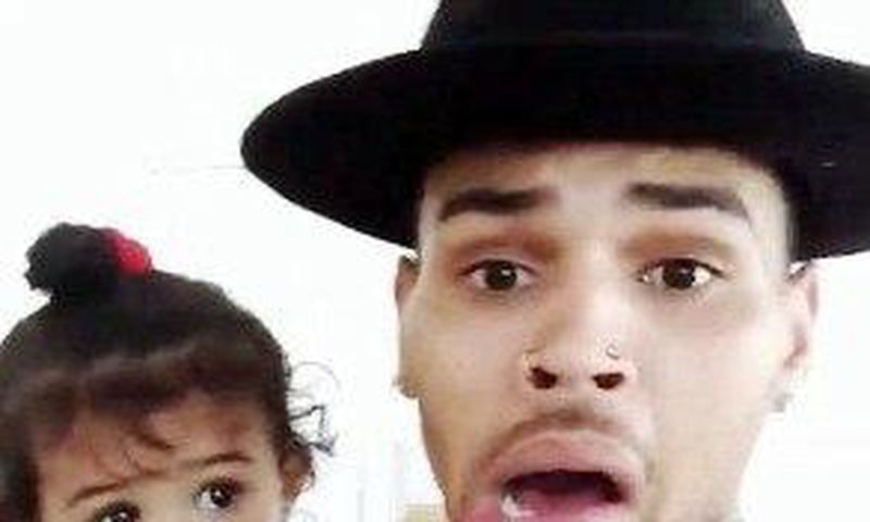Chris Brown and daughter, Royalty