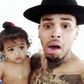 Chris Brown and daughter, Royalty