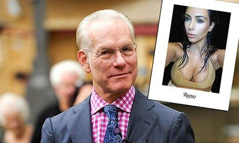 Tim Gunn goes against Kim Kardashian's 'Selfish' book