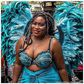 Lydia Forson puts her books on display