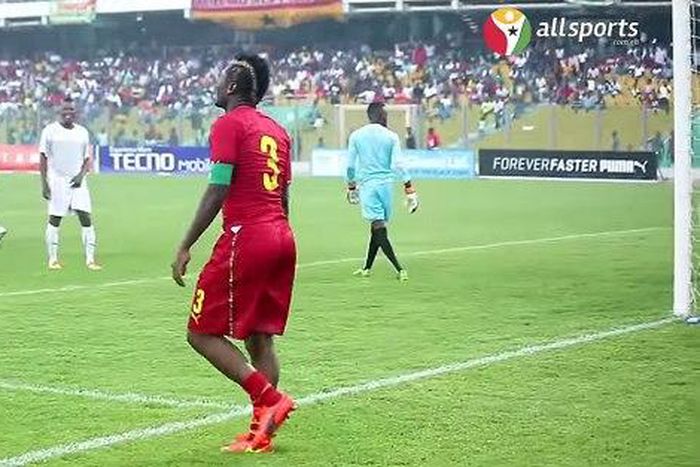 Asamoah Gyan's goal and celebration
