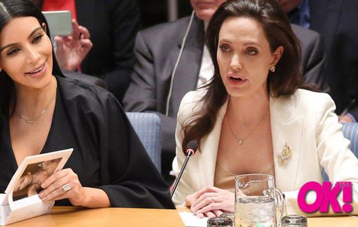 Kim Kardashian wants to be like Angelina Jolie, a UN ambassador