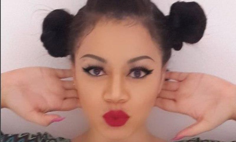 Ghanaian actress, Nadia Buhari, showing off her new look