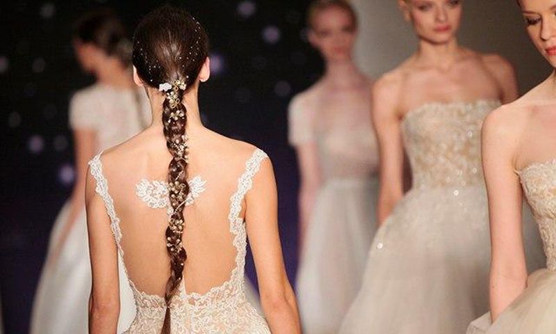 Charm decorated long braid
