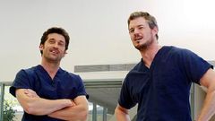 Eric Dane and Patrick Dempsey in 'Grey's Anatomy'