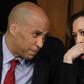 US senators Cory Booker (L) and Kamala Harris (R) have joined the race for the 2020 Democratic presidential nomination
