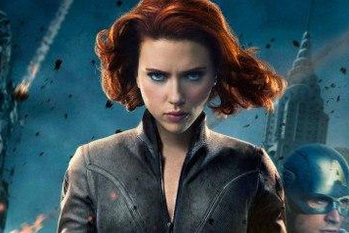 Scarlet Johansson as Black Widow in Avengers