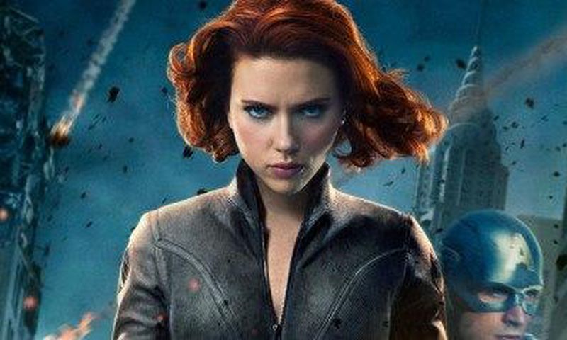Scarlet Johansson as Black Widow in Avengers