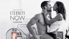 Jasmine Tookes and Tobias Sorensen for Calvin Klein 'Eternity Now' fragrace campaign