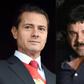 A witness at the trial of Joaquin "El Chapo" Guzman (R) said the drug kingpin paid a $100 million bribe to then-president-elect Enrique Pena Nieto (L) in 2012