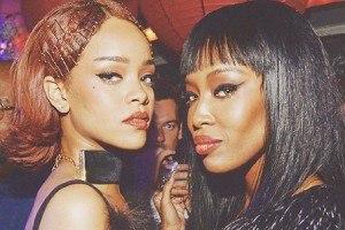 Rihanna and Naomi Campbell