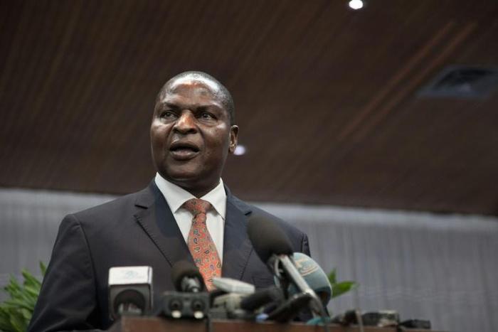 "A peace agreement has been reached..." the government of President Faustin-Archange Touadera (pictured) announced on Twitter