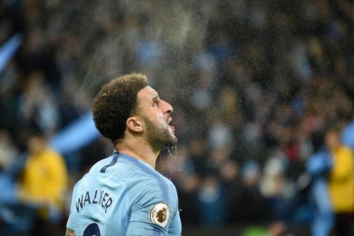 Manchester City defender Kyle Walker teased Liverpool on Twitter after they dropped points against Leicester