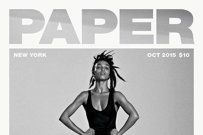 FKA Twigs covers Paper Magazine October 2015 issue