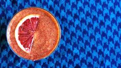 Blood orange creamsicle smoothie