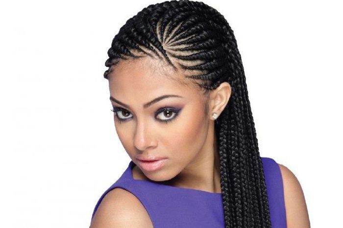 Tamed edges make braids look good and tidy
