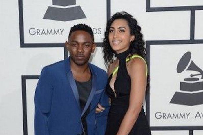 Kendrick Lemar and high school sweetheart, Whitney Alford