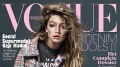 Gigi Hadid covers Vogue Netherlands November 2015 edition