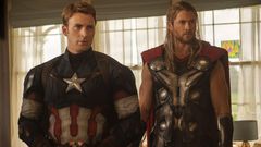 Captain America and Iron Man in the upcoming 'Avengers: Age of Ultron'.