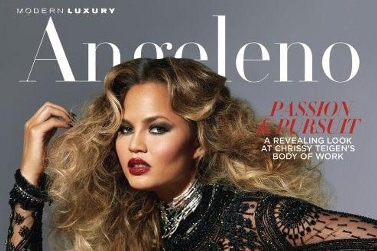 Chrissy Teigen for Modern Luxury Magazine