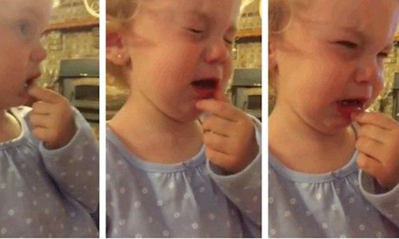 When her dad tells her she can’t have a boyfriend until she is 50, Kennedy starts crying.