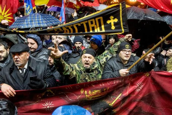 Thousands of Macedonians have already marched against the government's plans to change the country's name