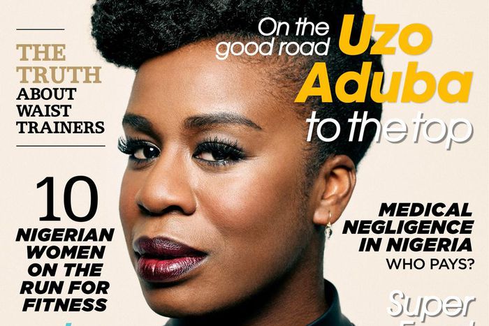 Uzo Aduba covers Radiant Health Magazine
