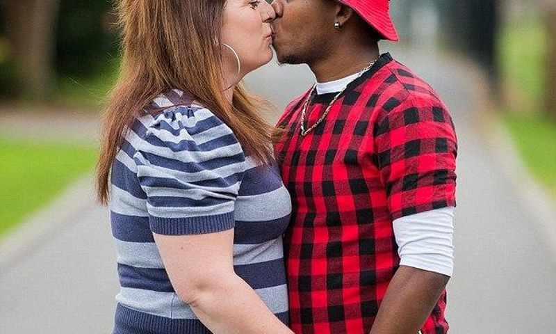 Angharad Lovering, 38, married Jamaican toyboy Loric Bullock, 19, after a six month affair via Skype