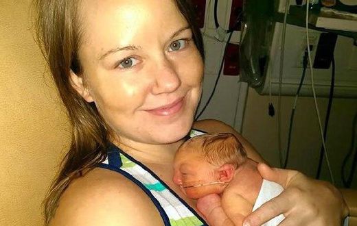 Meet the baby born without a skull and brain, Jaxon Buell