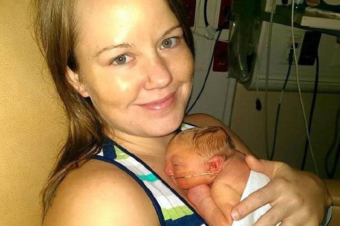 Meet the baby born without a skull and brain, Jaxon Buell