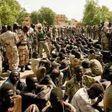 Boko Haram members captured by Chadian soldiers in Gamboru, Borno State