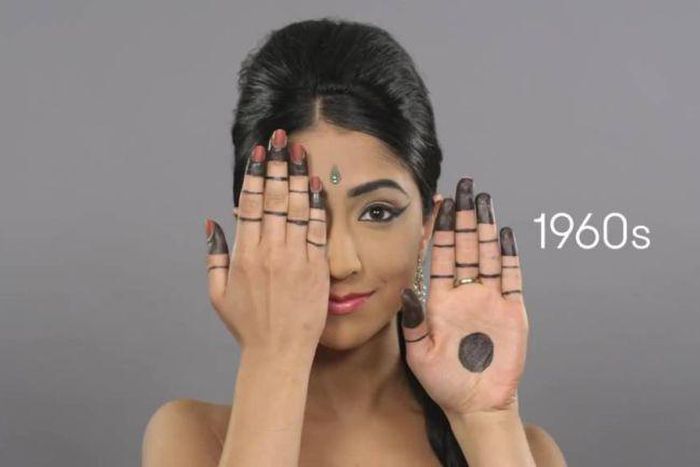 The evolution of Indian beauty look