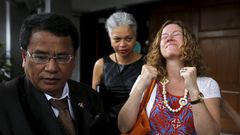Indonesia frees intl school teachers jailed for student abuse