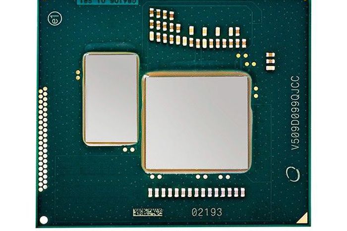 An Intel chip
