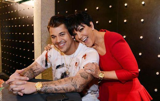 Rob Kardashian, Kris Jenner