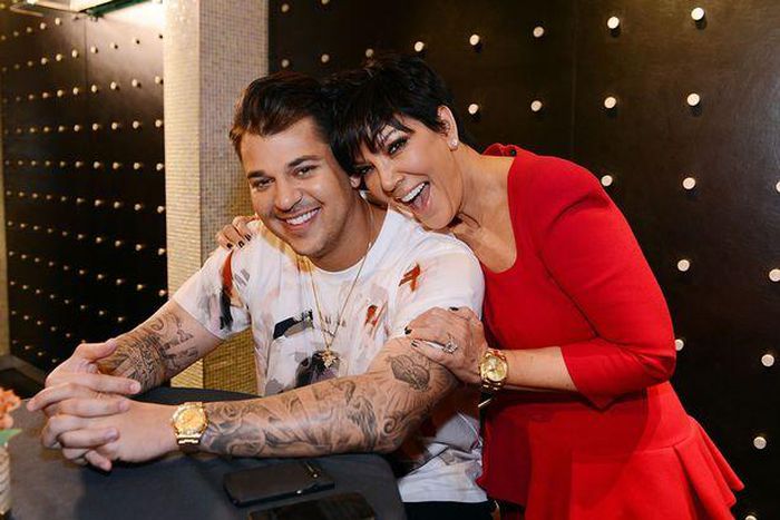 Rob Kardashian, Kris Jenner