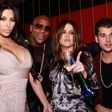Kim Kardashian, Floyd Mayweather, Khloe Kardashian &  Rob Kardashian