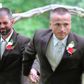 Todd Bachman inviting Peck's step dad, Todd Cendrosky, to help walk Peck down the isle