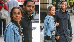 Chiwetel and his mystery woman