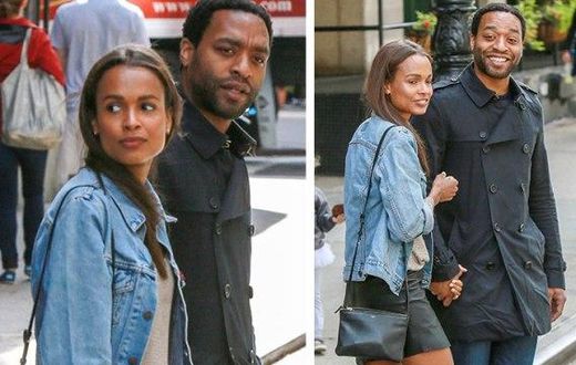 Chiwetel and his mystery woman