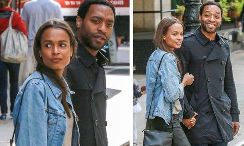Chiwetel and his mystery woman