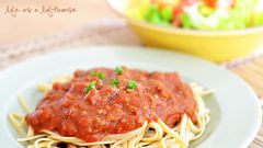 spaghetti sauce