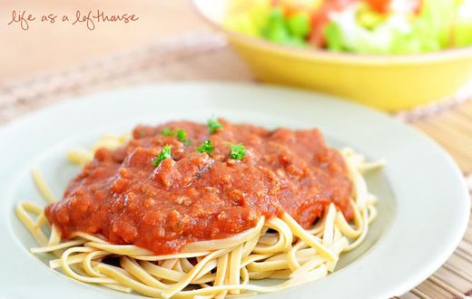 spaghetti sauce