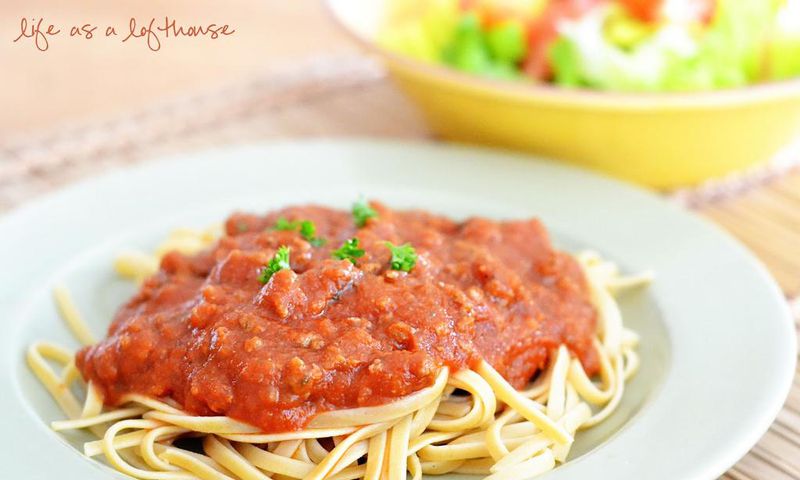 spaghetti sauce