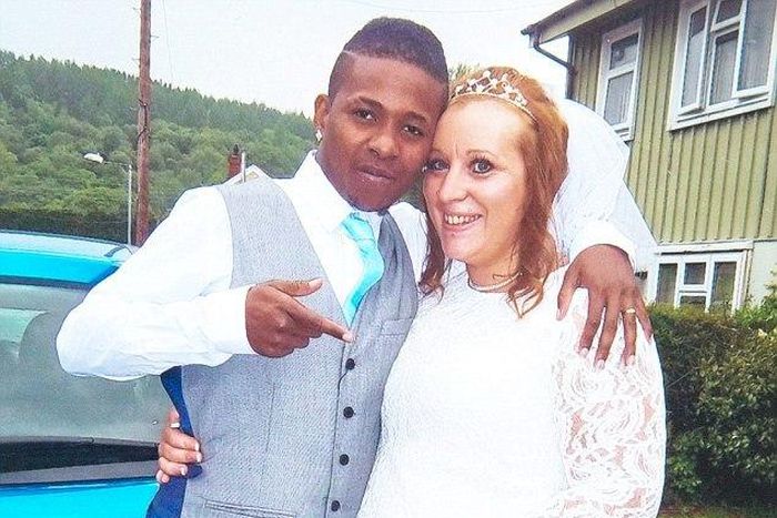 Angharad Lovering, 38, fell in love with Loric Bullock, 19, on Skype