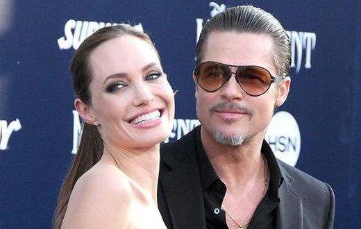 Angelina Jolie and Brad Pitt