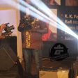 K.K Fosu taking footage of Lumba's event